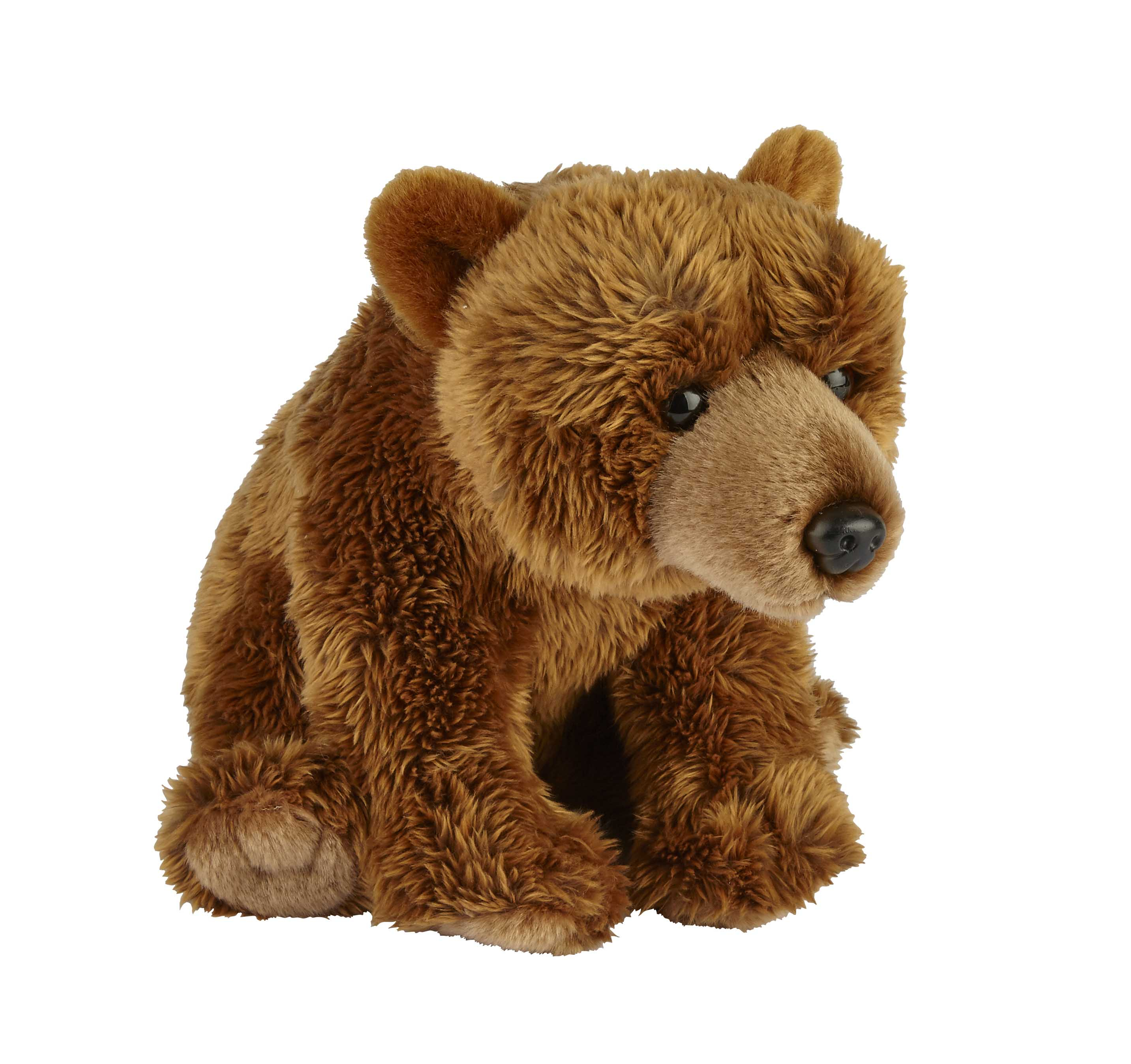 Brown bear soft toy