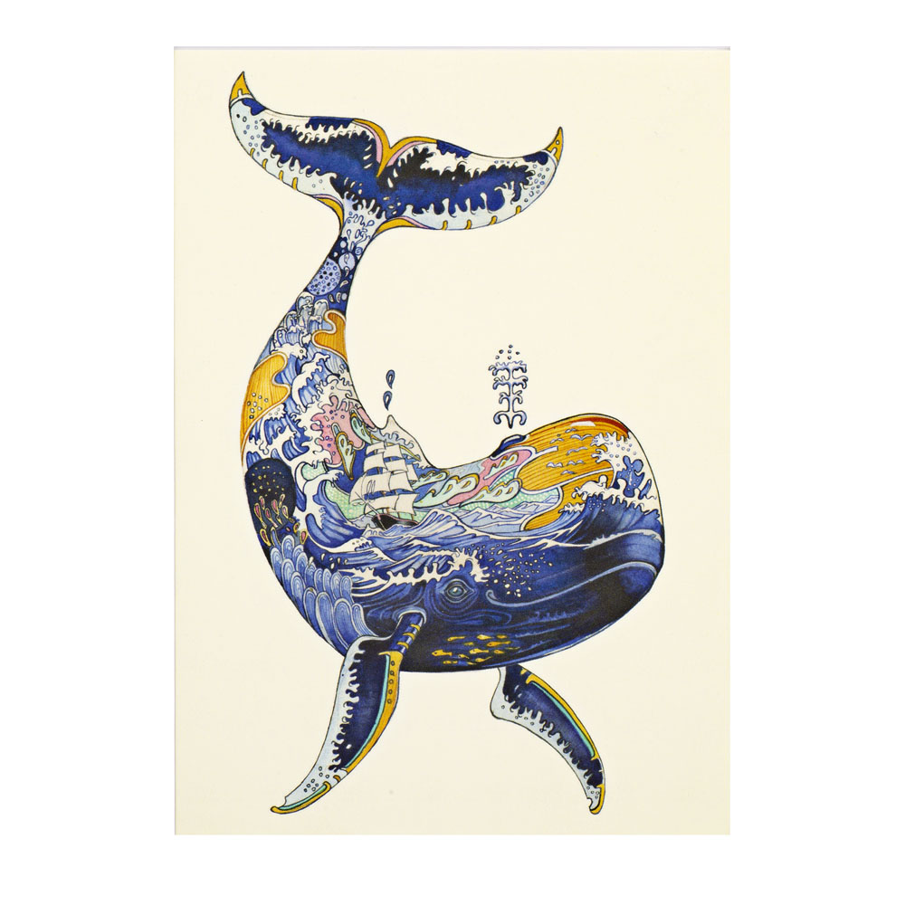 Whale Greetings Card