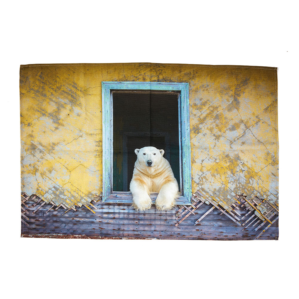 Polar Frame Tea Towel: Wildlife Photographer of the Year 58