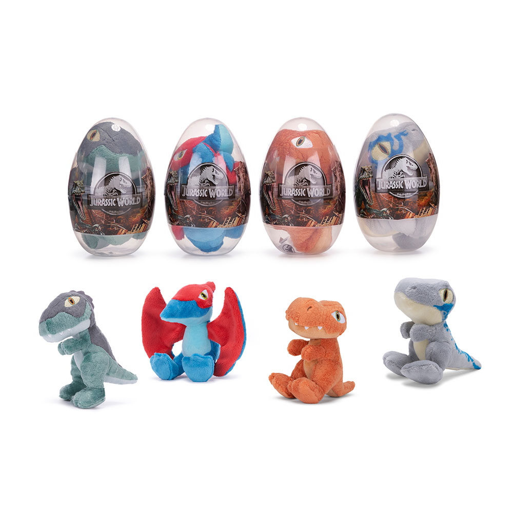  Jurassic World Dinosaur Egg with Soft Toy