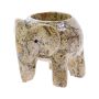 Elephant Stone Tea Light Holder