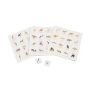Endangered Animal Bingo board game sheets