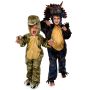 T. rex Costume for Kids, shown here with the Triceratops Costume for Kids