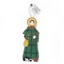 Mary Anning Embroidered Decoration