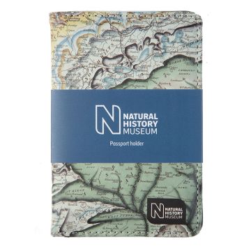 William Smith Passport Holder in its blue wrapper packaging.