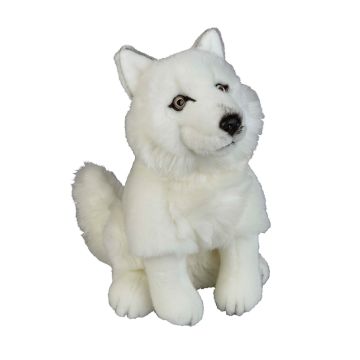 Arctic Wolf Soft Toy 
