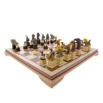 Dinosaur Chess Set
