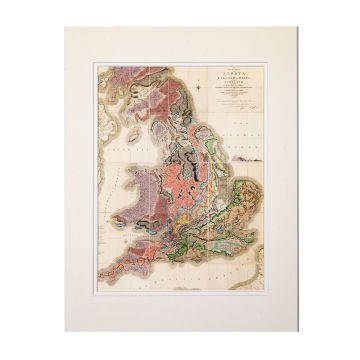 William Smith Geological Map Print