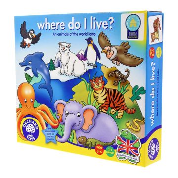 'Where do I live?' game