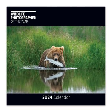 Best of Wildlife Photographer of the Year Calendar 2024 front cover