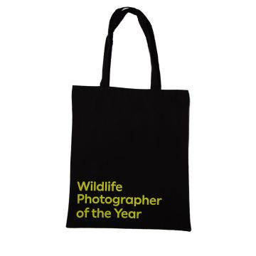 Wildlife Photographer of the Year Black Tote Bag
