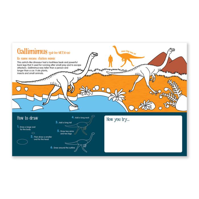 Dinosaur Colouring Book