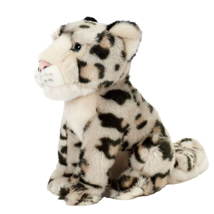 Plush snow leopard cheap