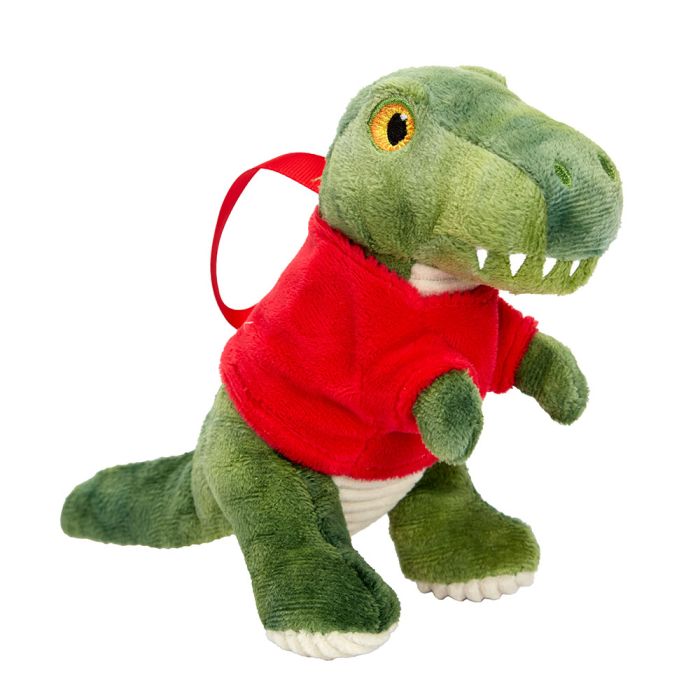 T. rex in a Jumper Plush Christmas Tree Decoration main product photo