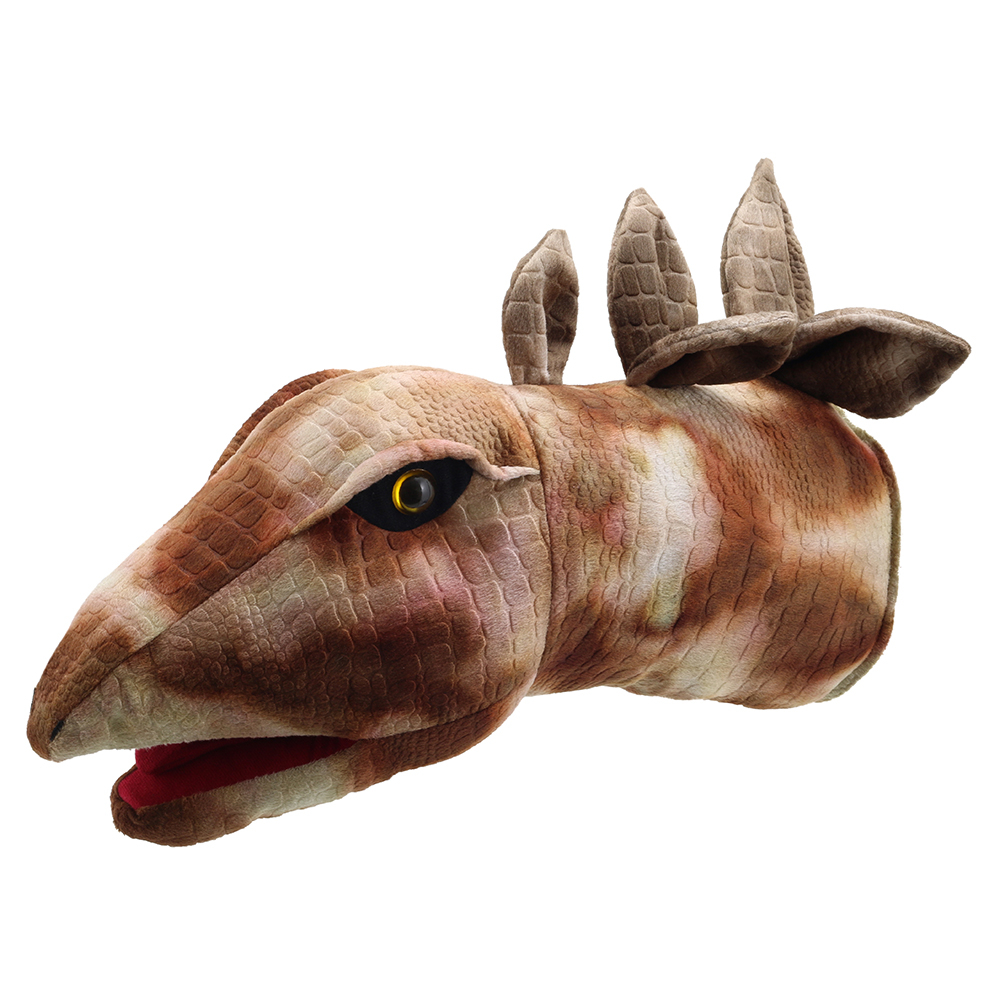 Large Stegosaurus soft toy hand puppet